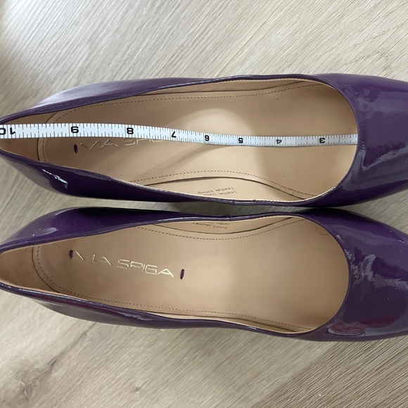 Women’s Via Spiga Purple Heels - Picture 11 of 13